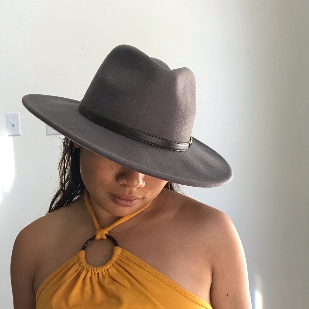 Taupe Colored Hat